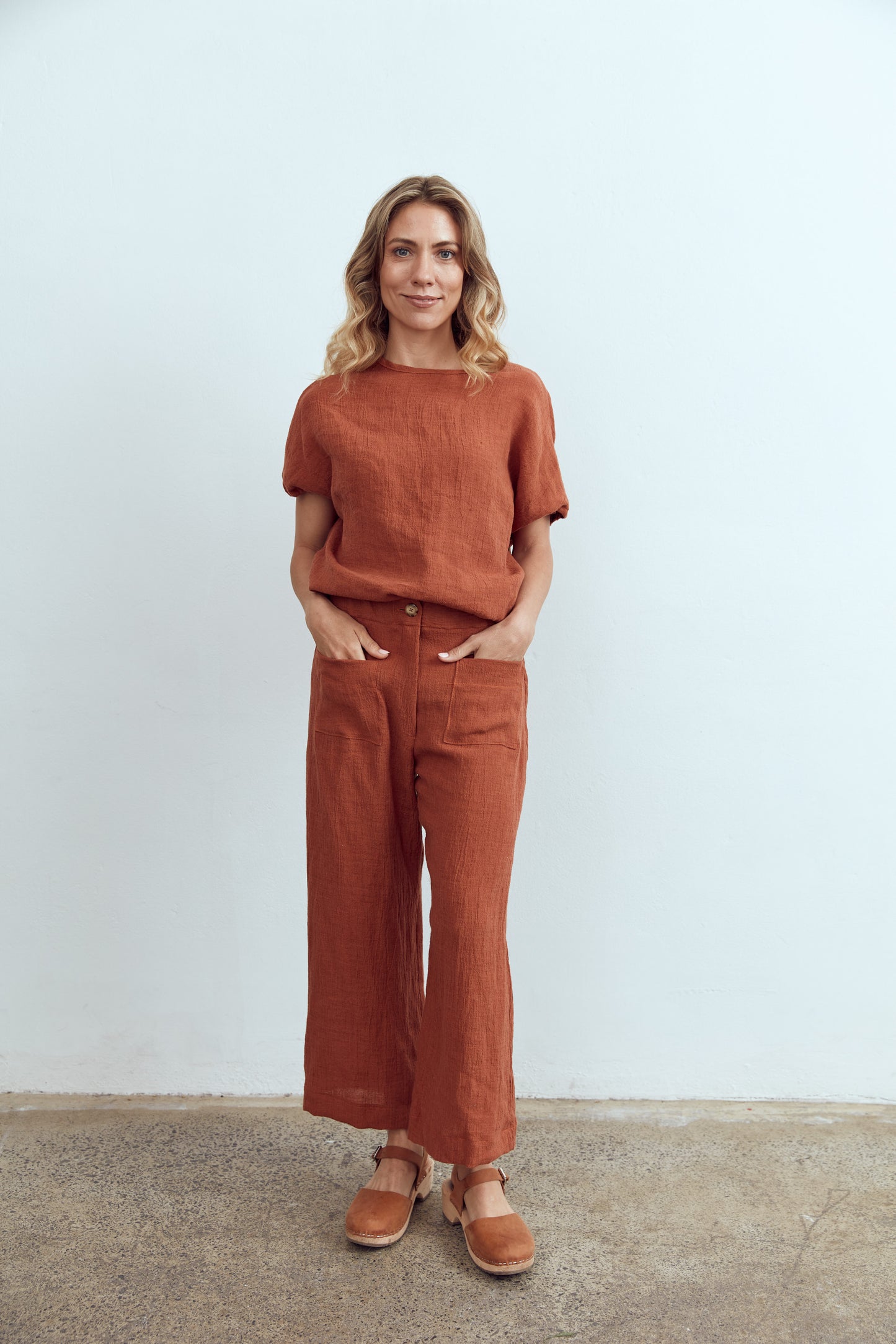 Annie Linen Pants