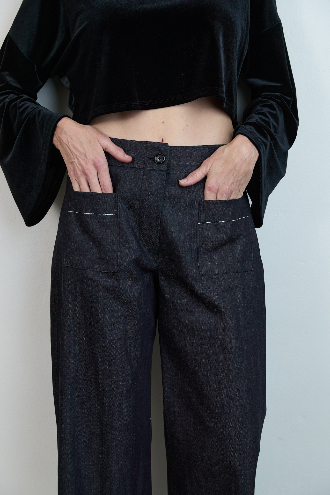 Wide Leg Jeans Japanese denim