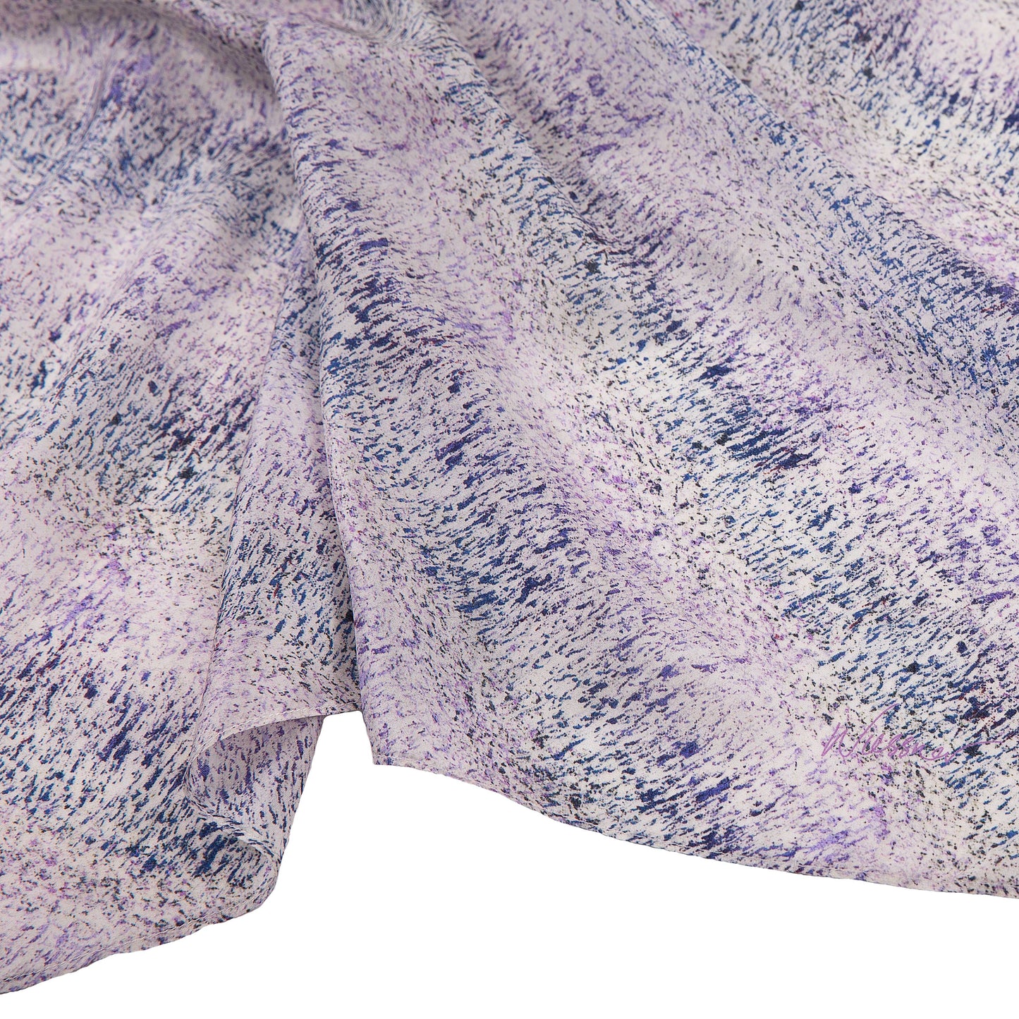 DANIELLE WIESSNER Printed Silk Scarf