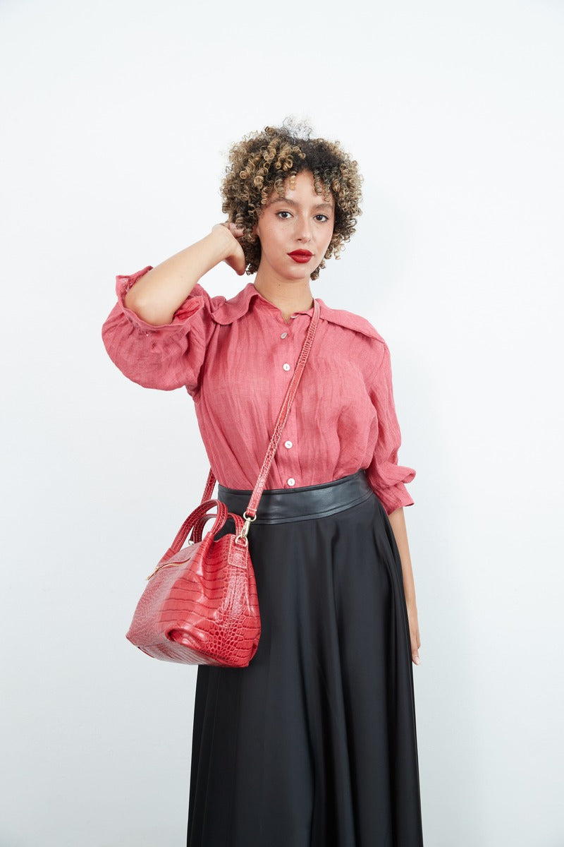 Lennox Shirt-Rose