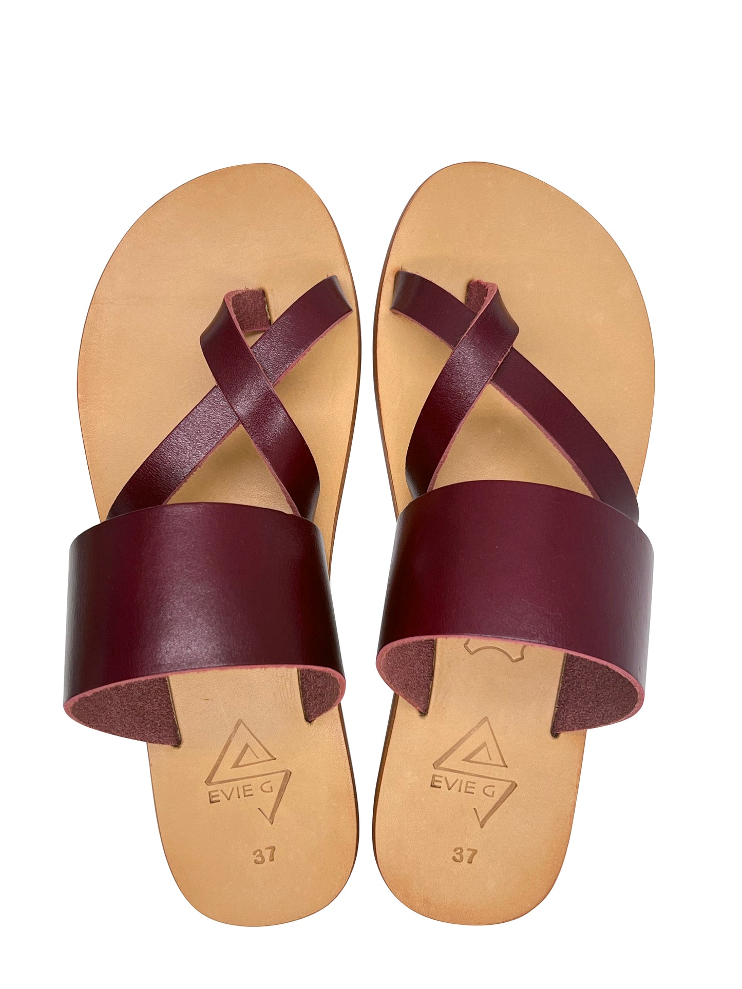 EVIE G Alpha Leather Sandals
