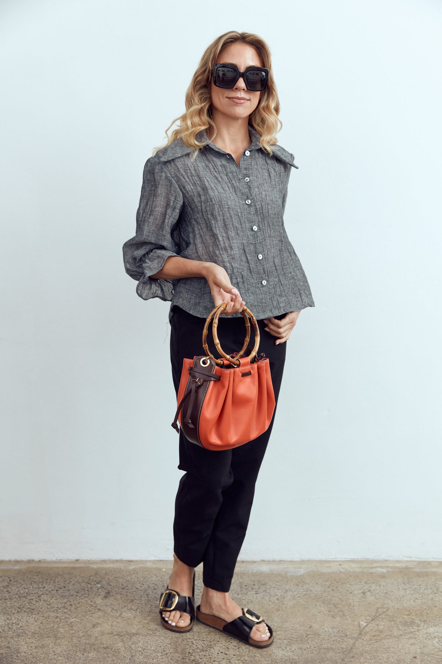Bidinis-Moon Bucket Bag