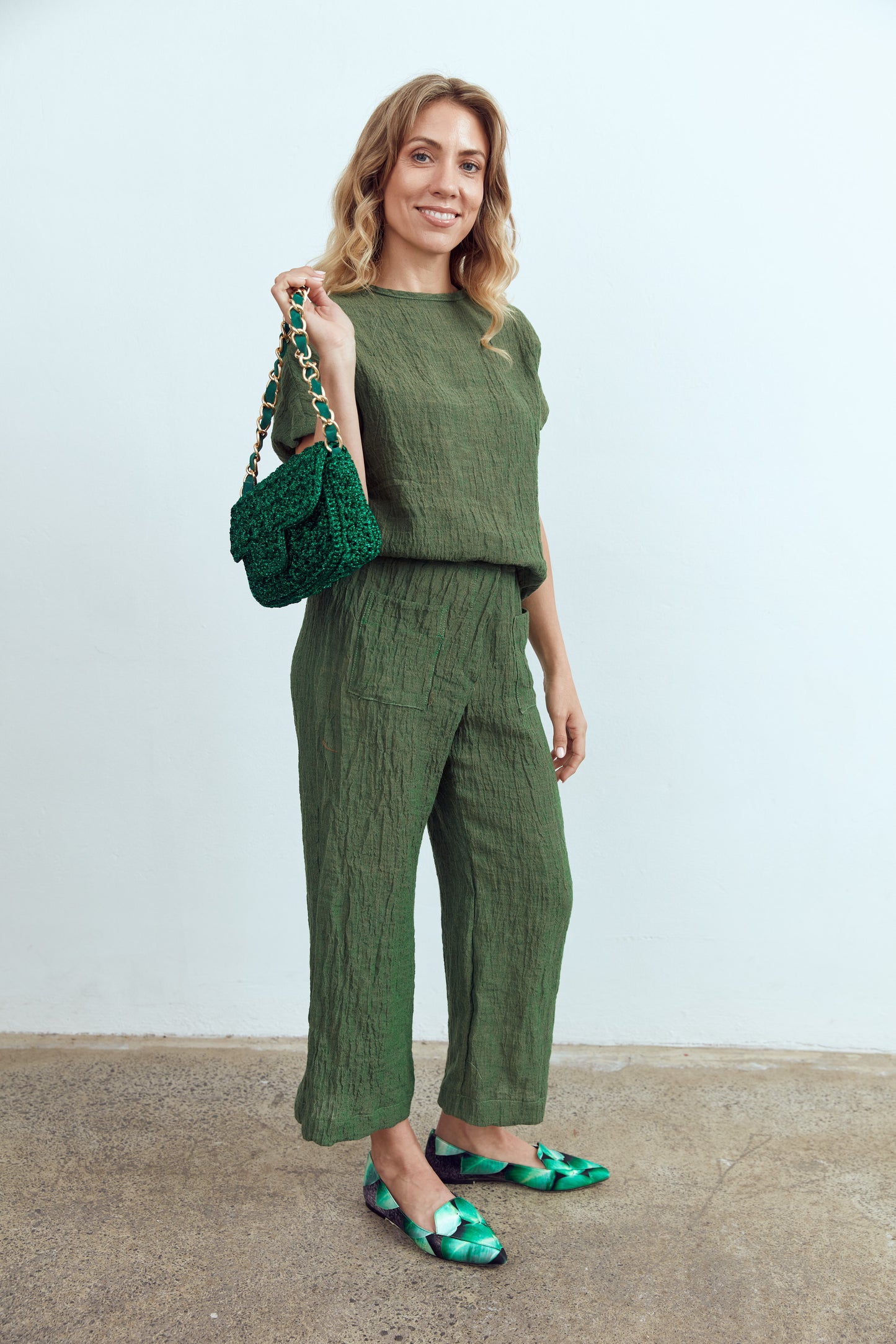 Anya Linen Top