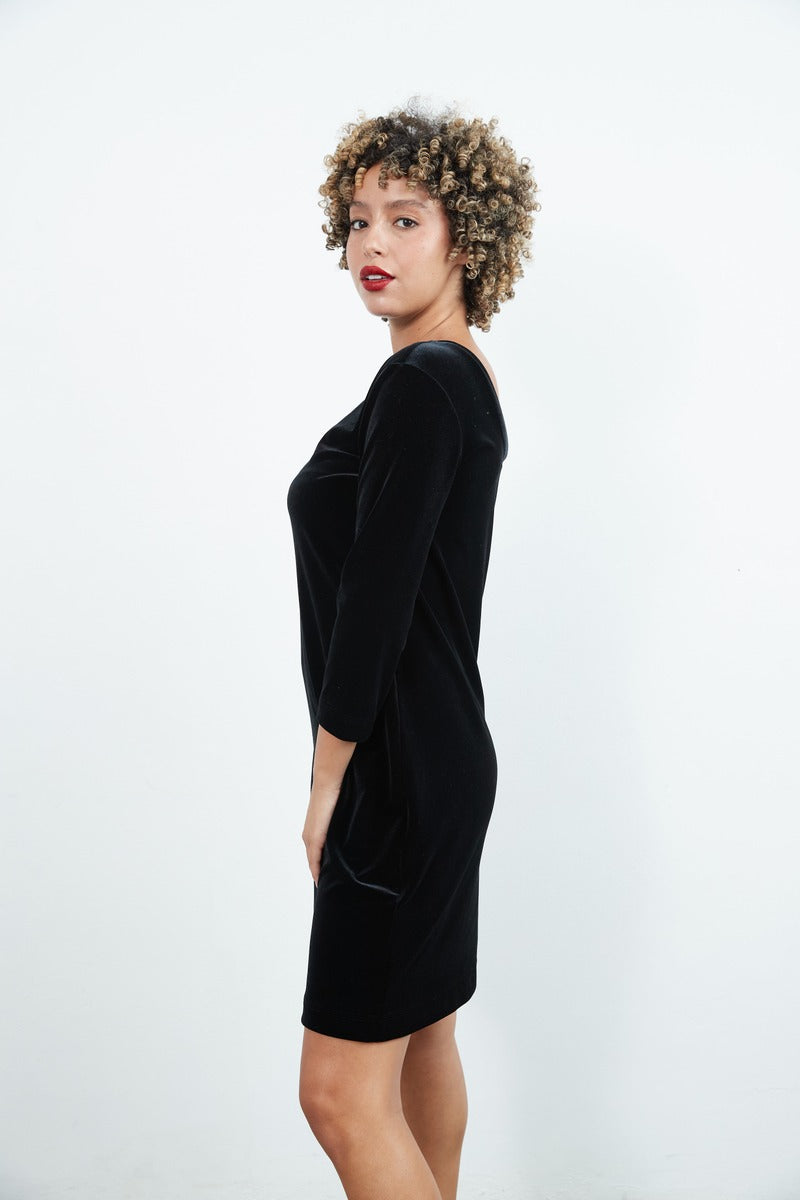 Lucia Velvet Mini Dress