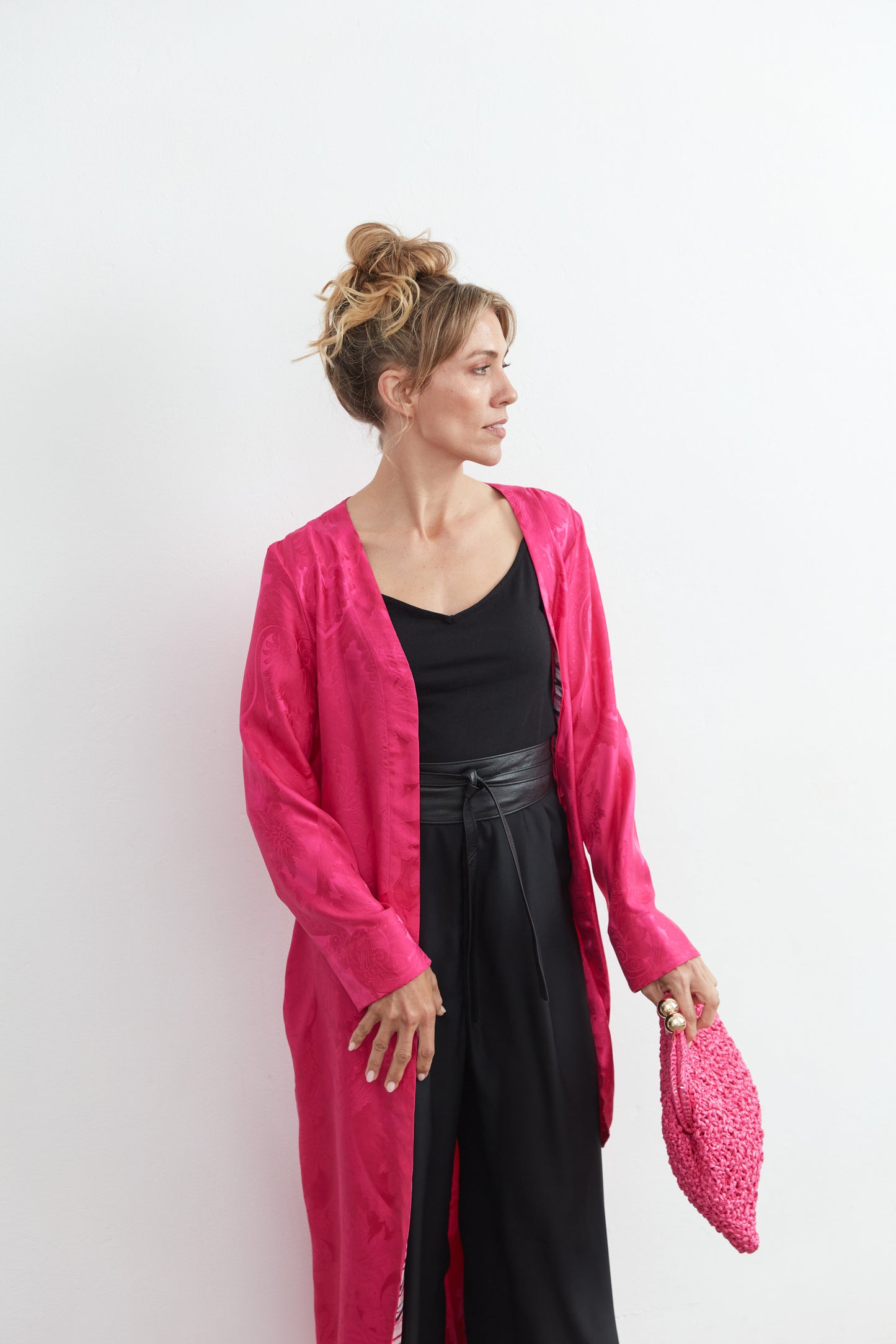SYLVIA RILEY Petra silk spoverino (duster)