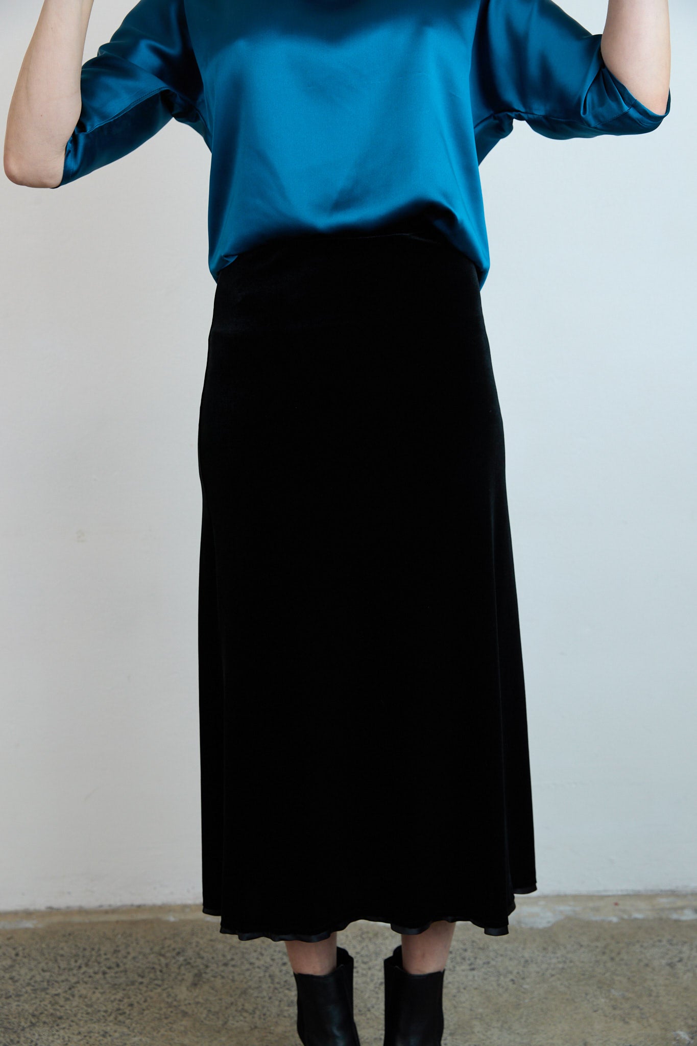 Harriet Velvet Skirt