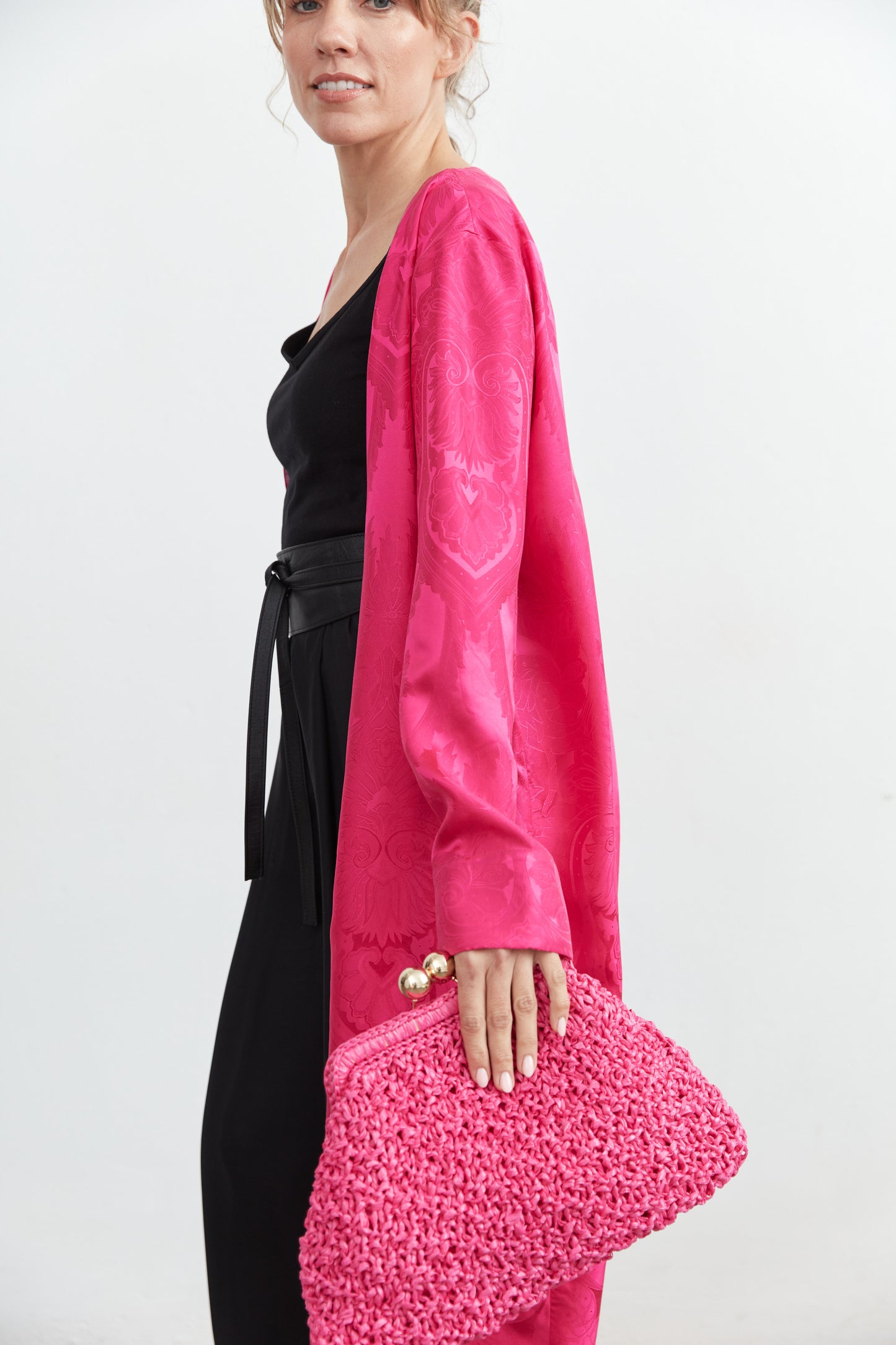 SYLVIA RILEY Petra silk spoverino (duster)