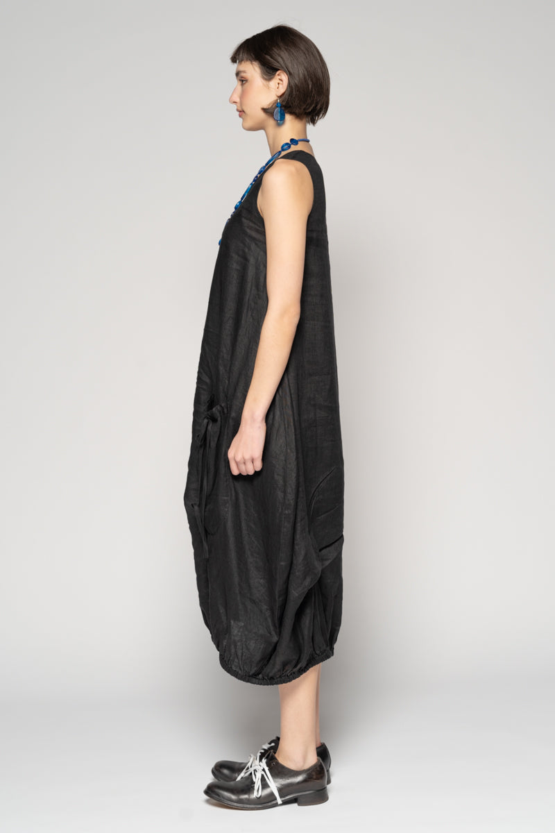 DOGSTAR Sabi Tuck Dress Black