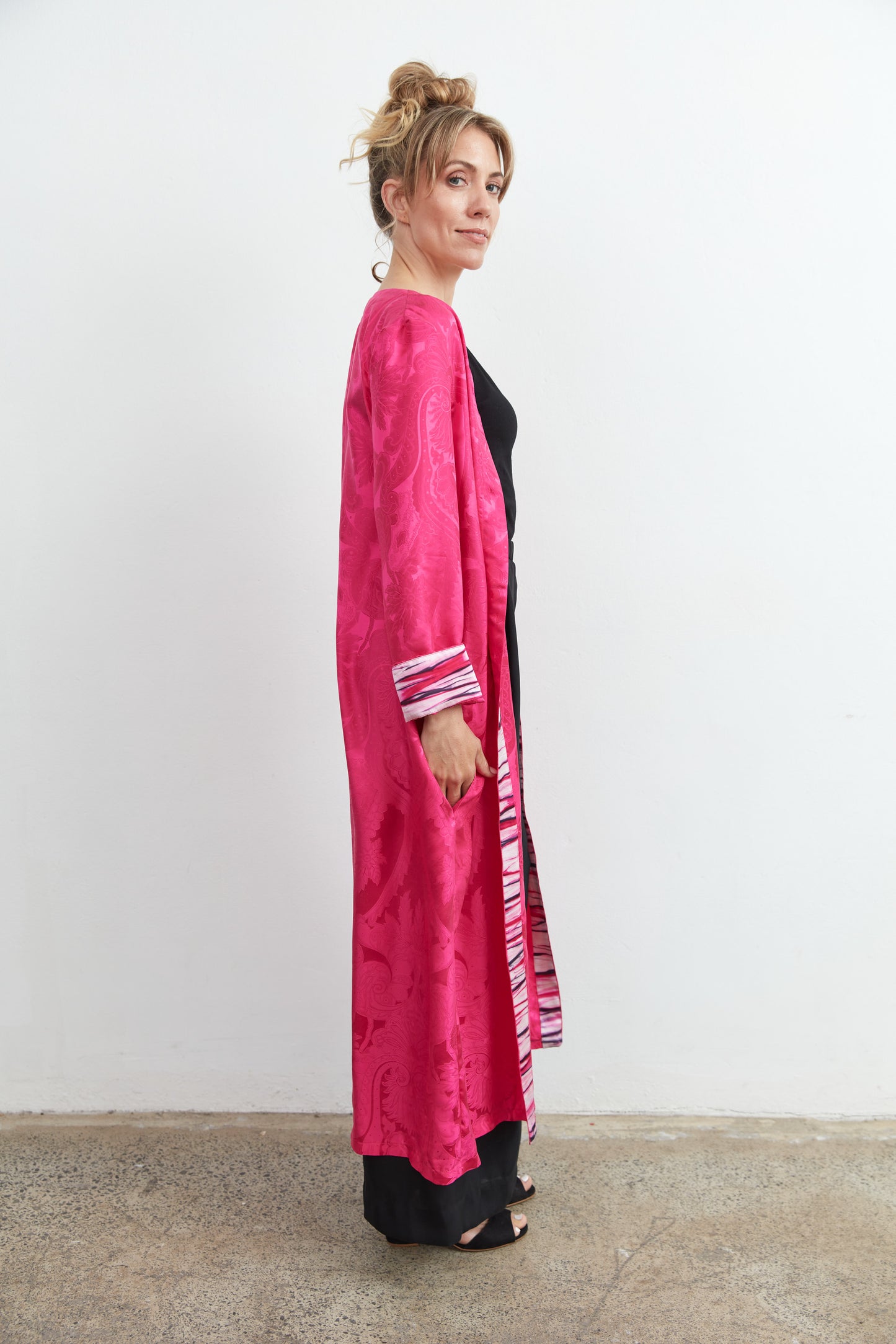 SYLVIA RILEY Petra silk spoverino (duster)