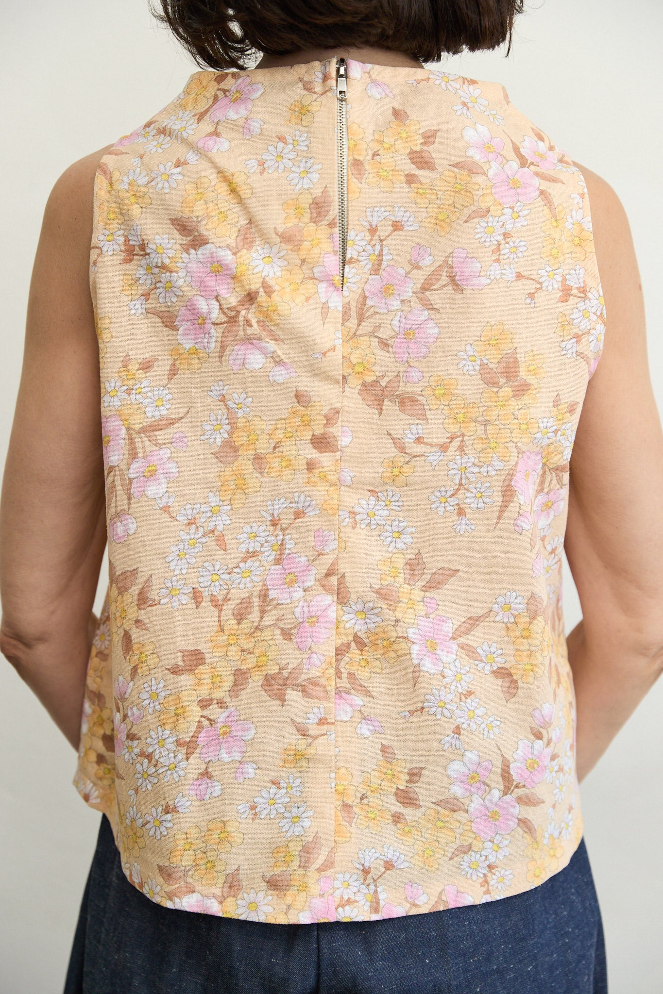 Astoria Vintage Print Top