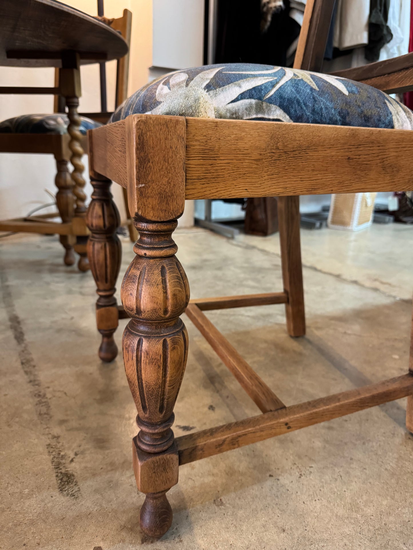 Dining table and chairs