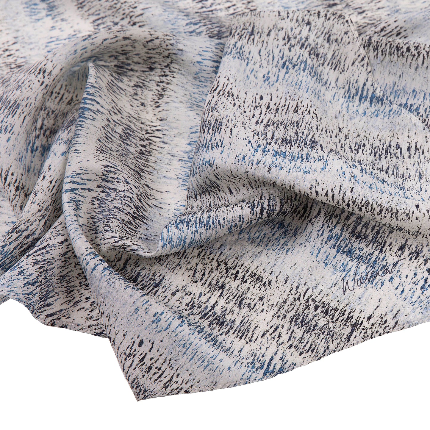 DANIELLE WIESSNER Printed Silk Scarf