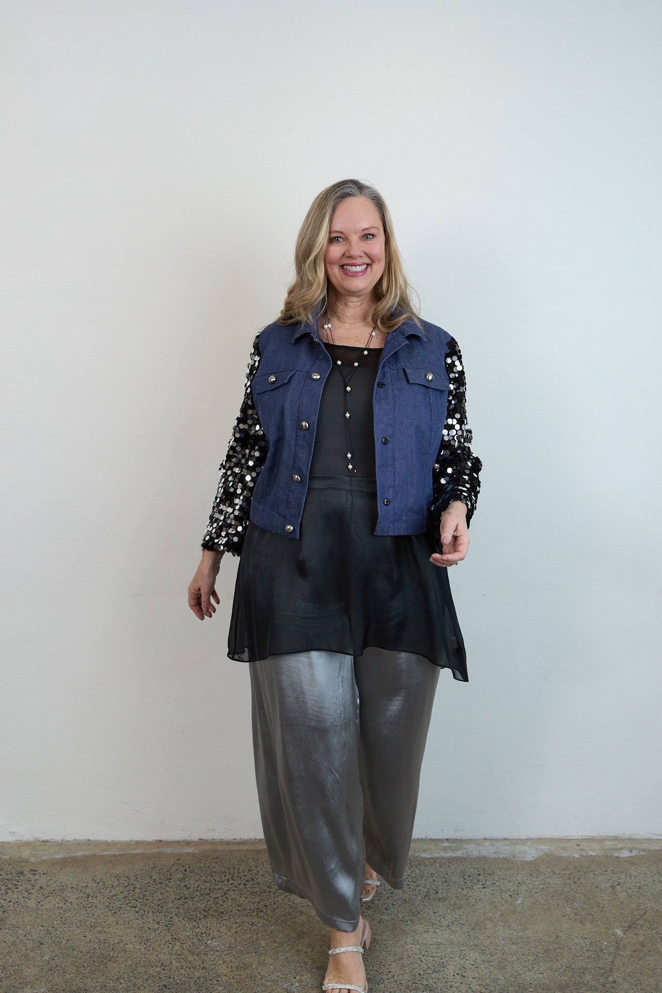 SYLVIA RILEY Erin Mercury Pants