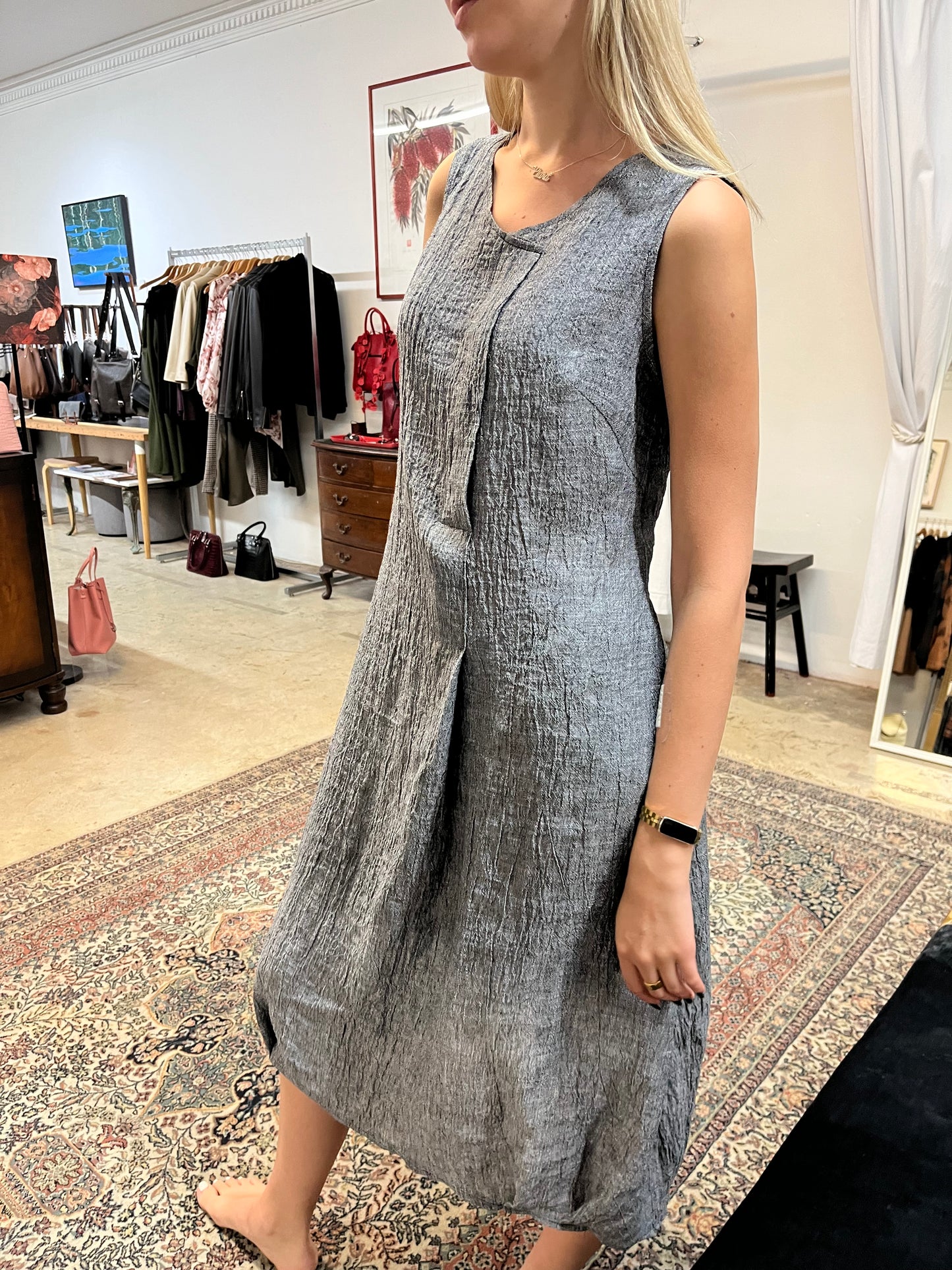 Iris Linen Dress
