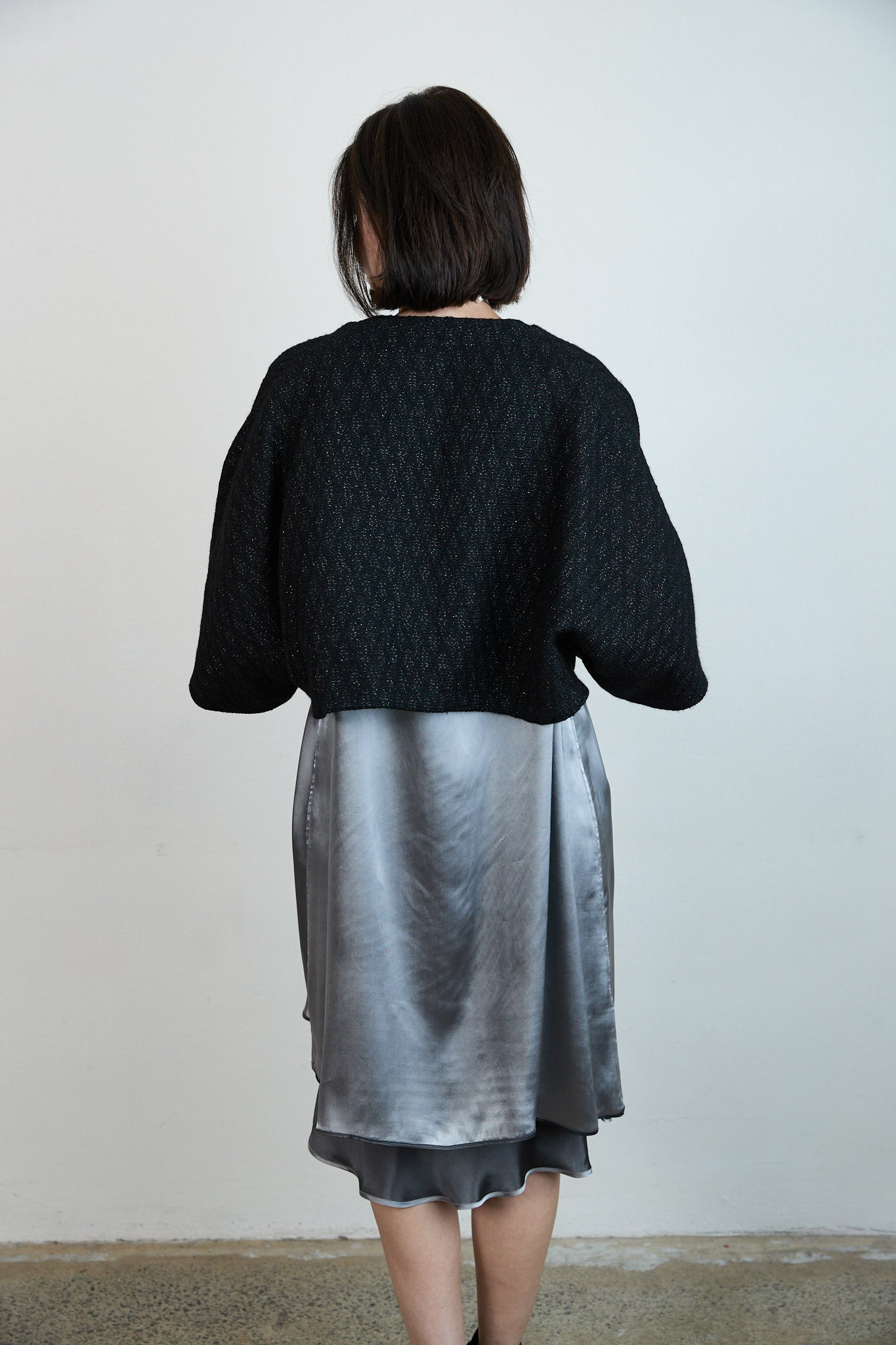 Greta Mini Jacket black/silver