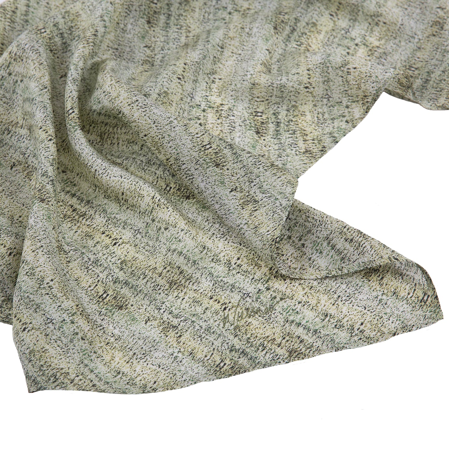 DANIELLE WIESSNER Printed Silk Scarf
