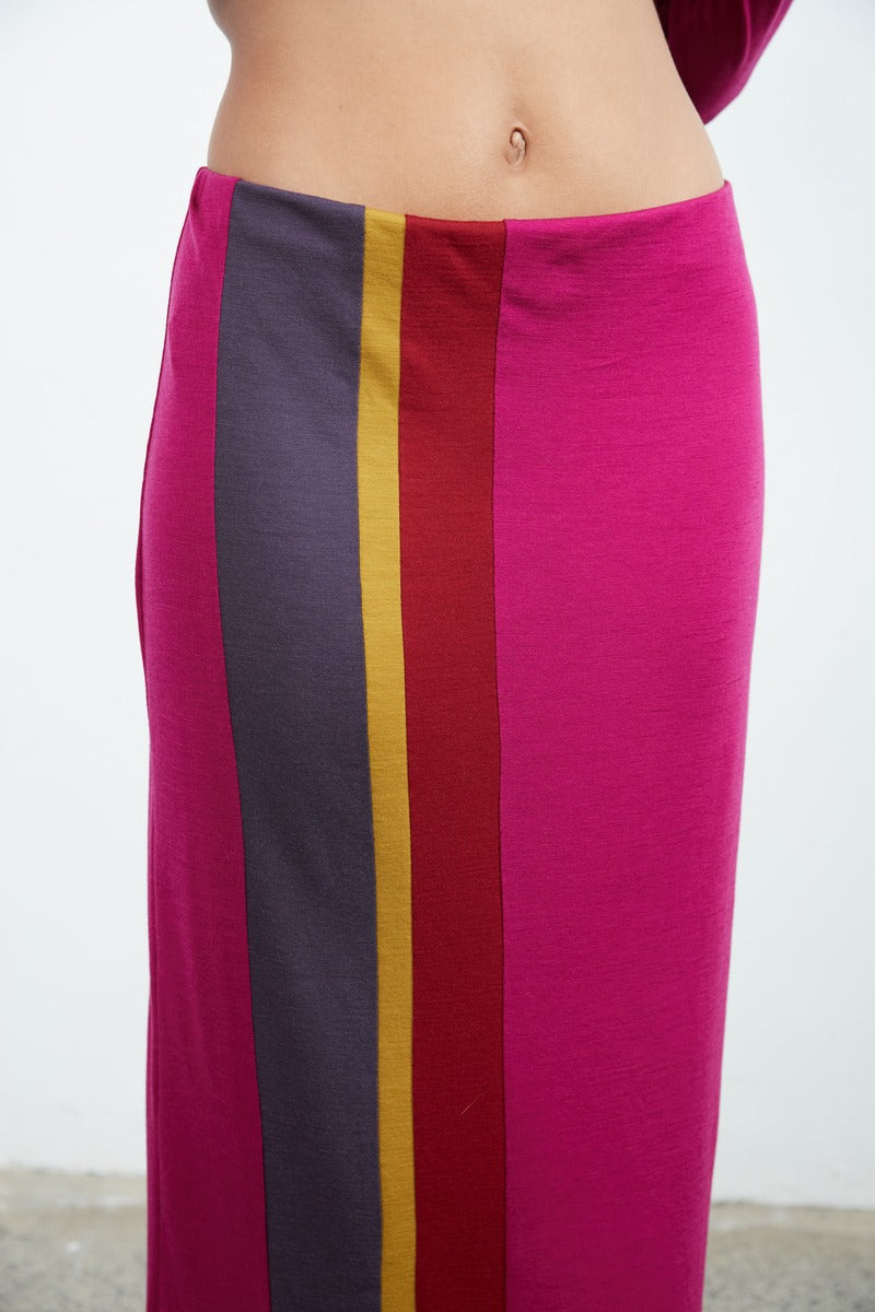 SYLVIA RILEY Monica Midi Skirt