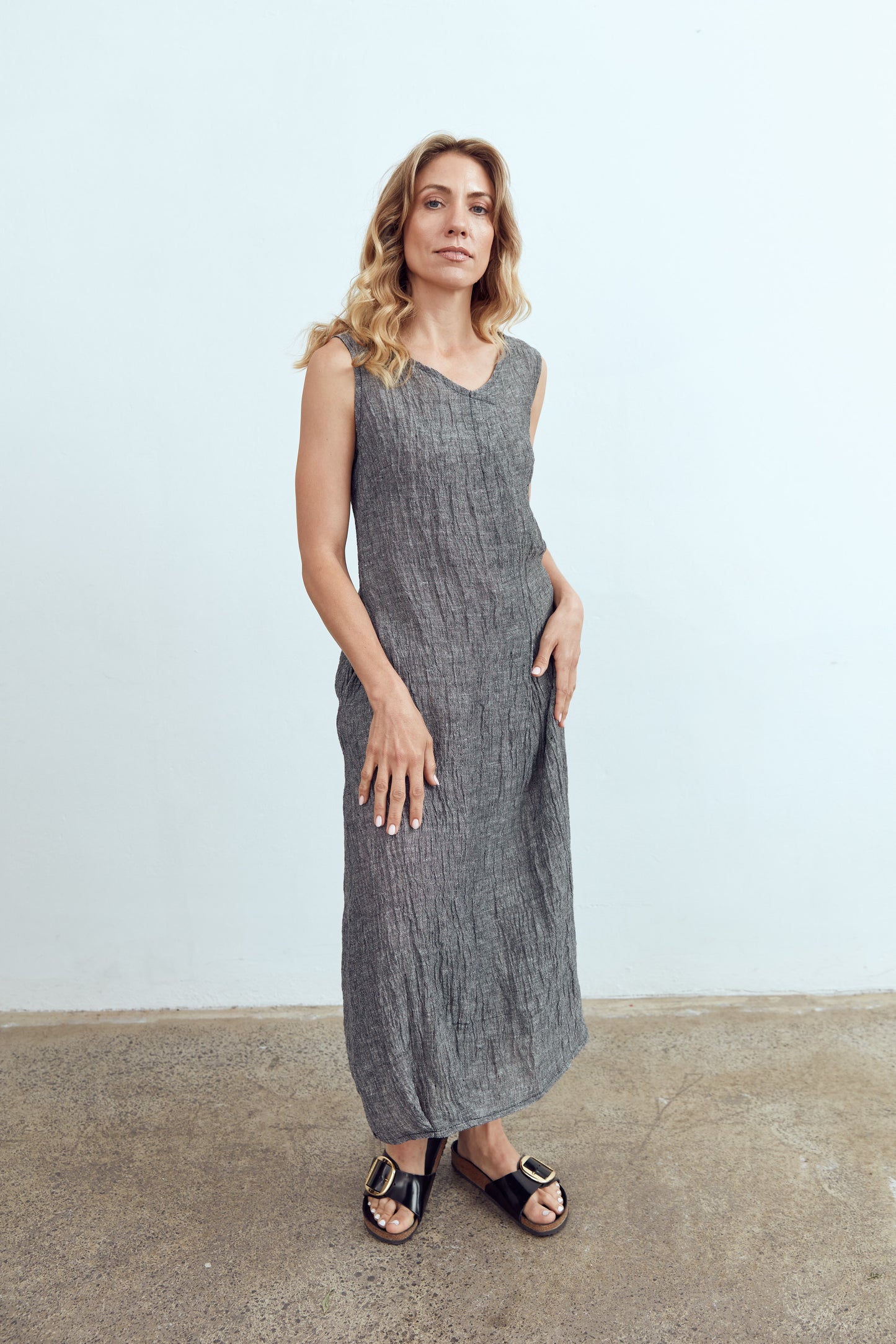 Iris Linen Dress