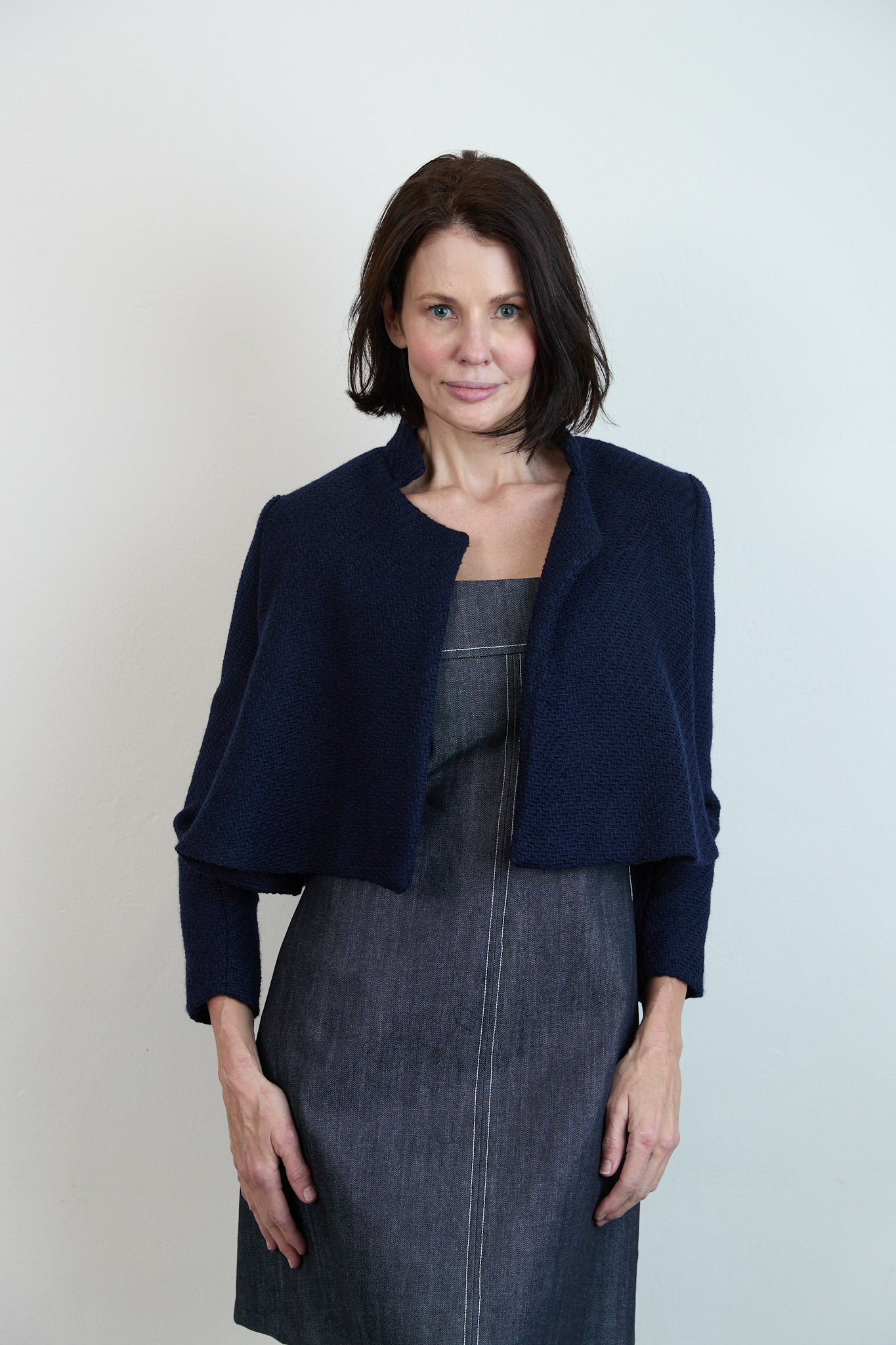 Denim Shift Dress
