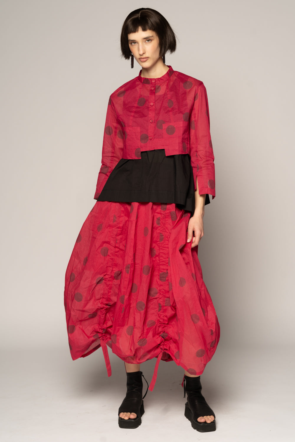 DOGSTAR Dotto Gather skirt Rose