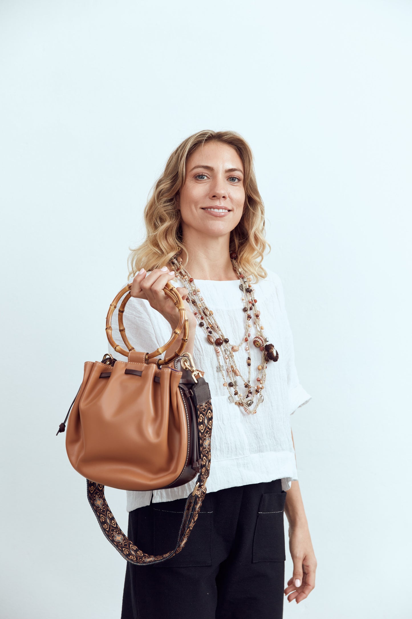 Bidinis-Moon Bucket Bag
