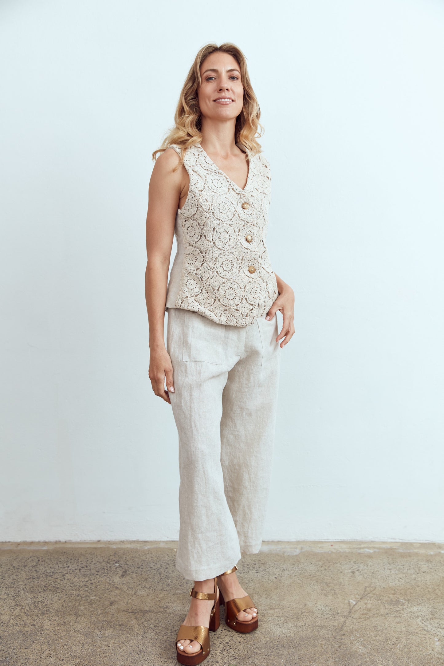 Mimi Crochet Gilet