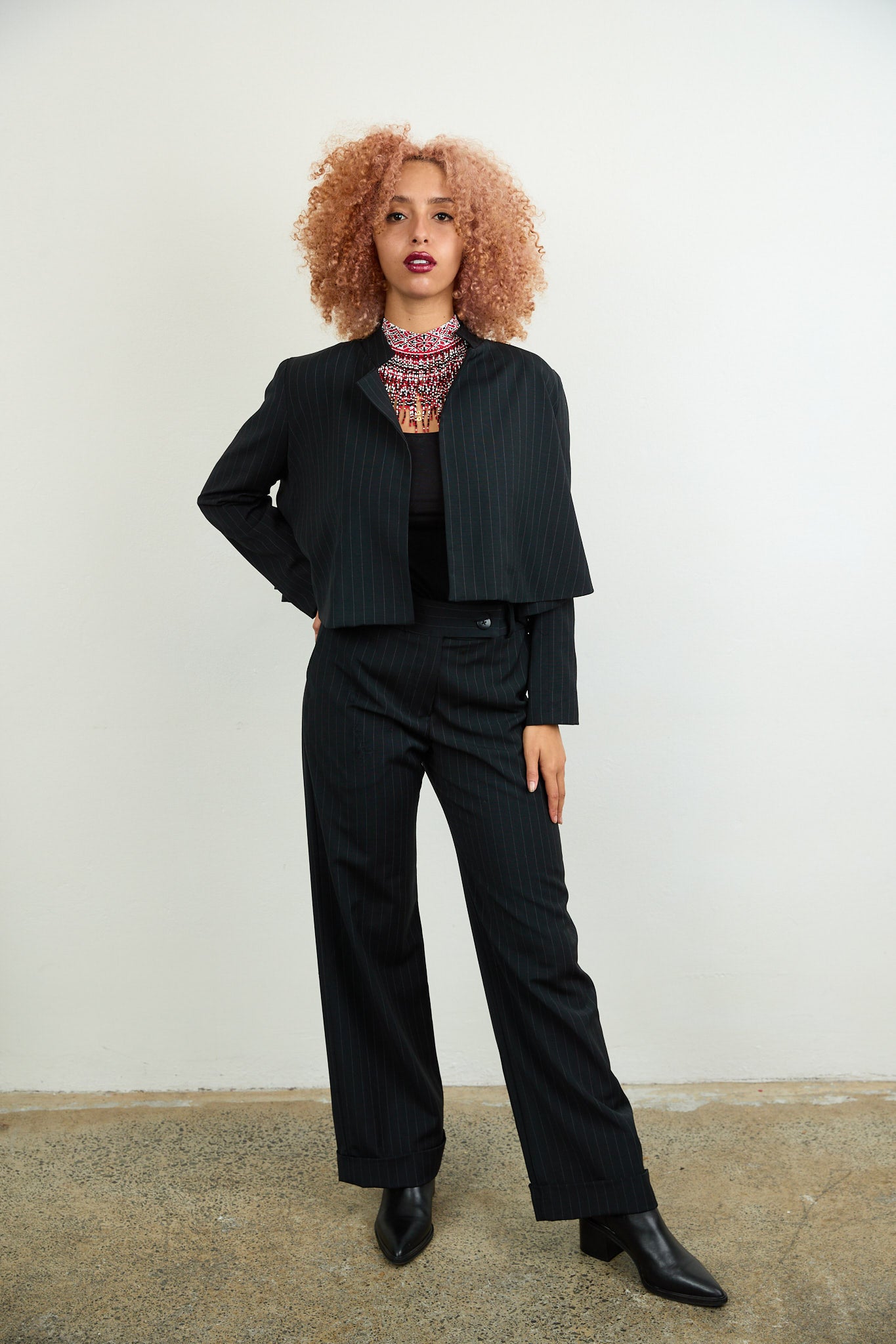 Julianne Pinstripe Pants