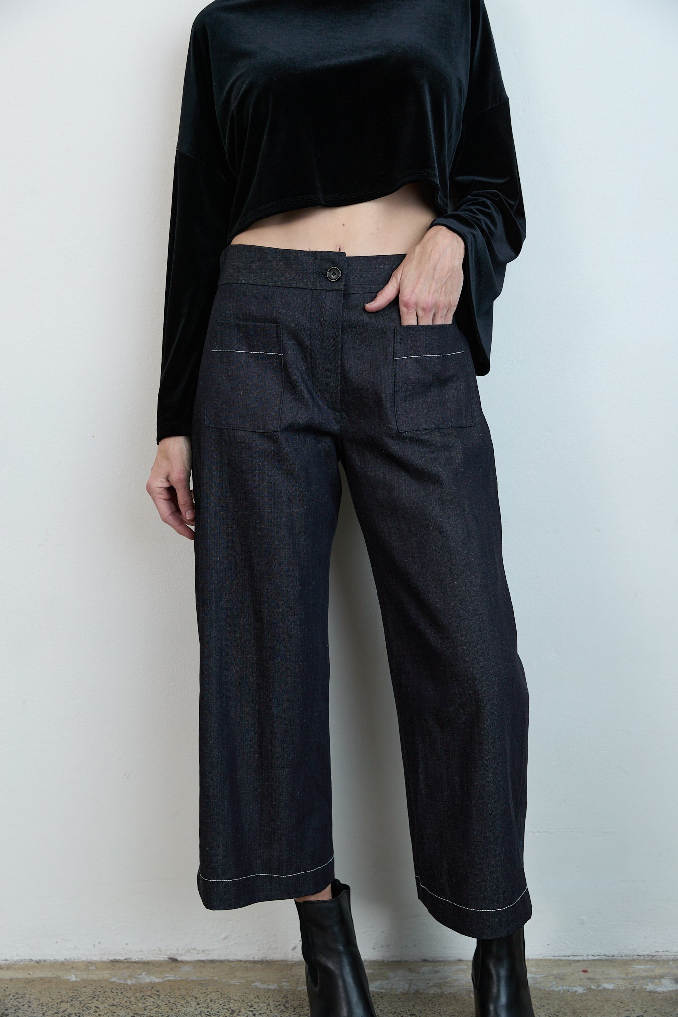 Wide Leg Jeans Japanese denim
