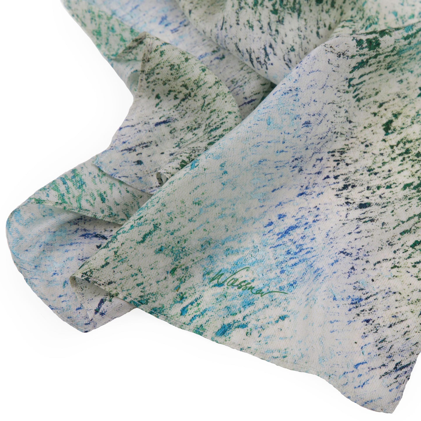 DANIELLE WIESSNER Printed Silk Scarf