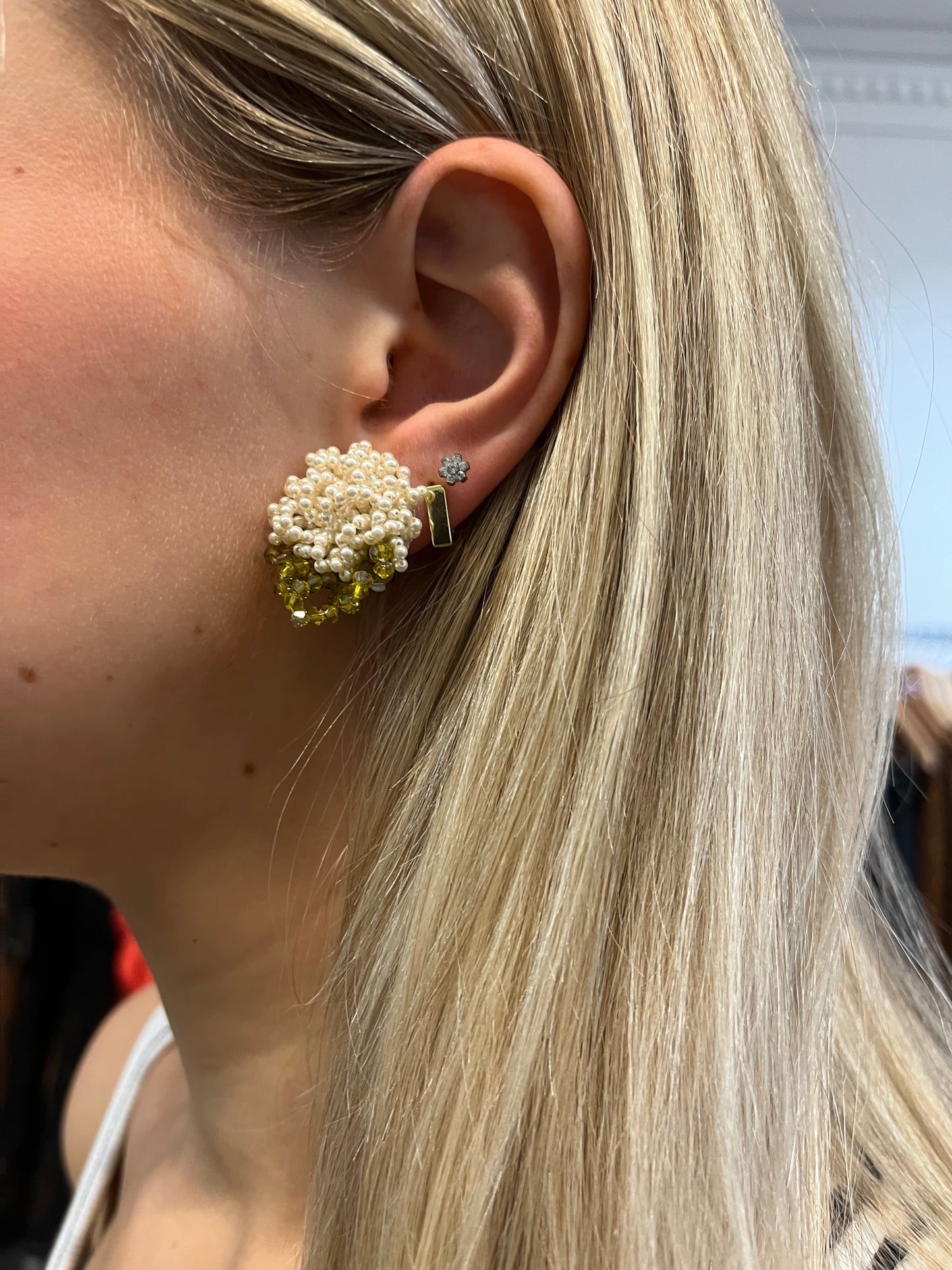 MANI Handmade beaded earrings