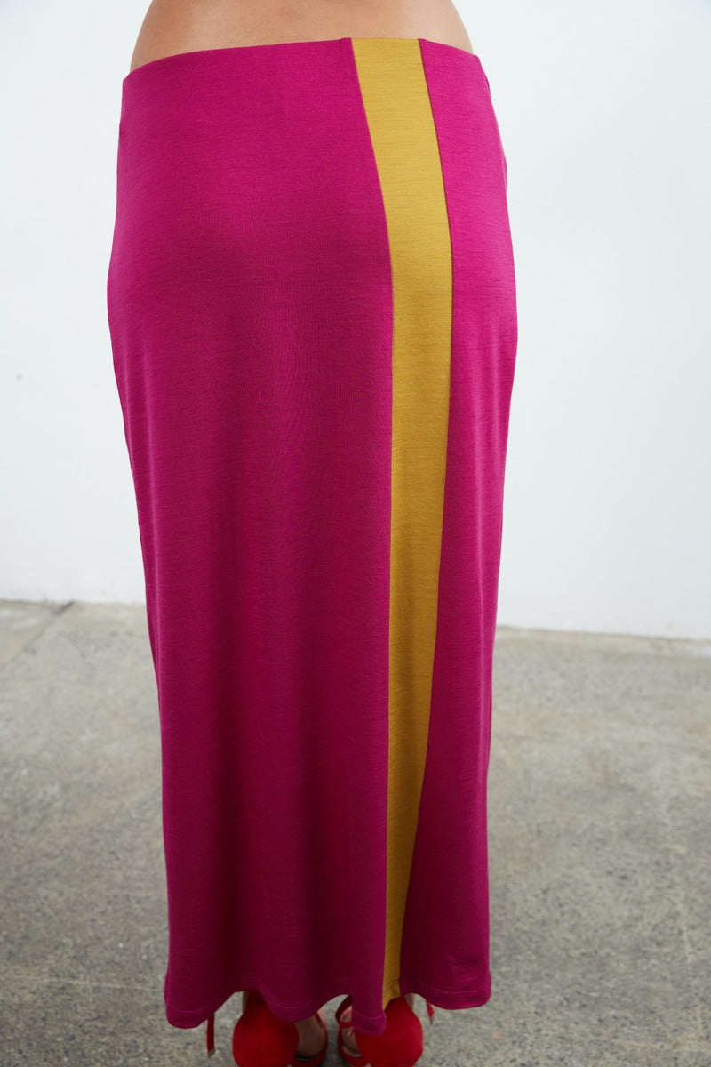 SYLVIA RILEY Monica Midi Skirt