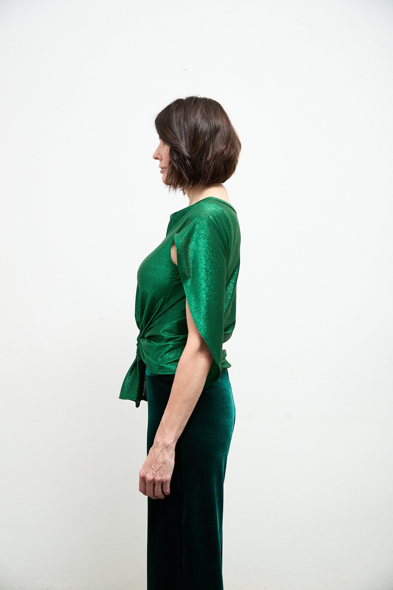 Tokyo wing sleeve top