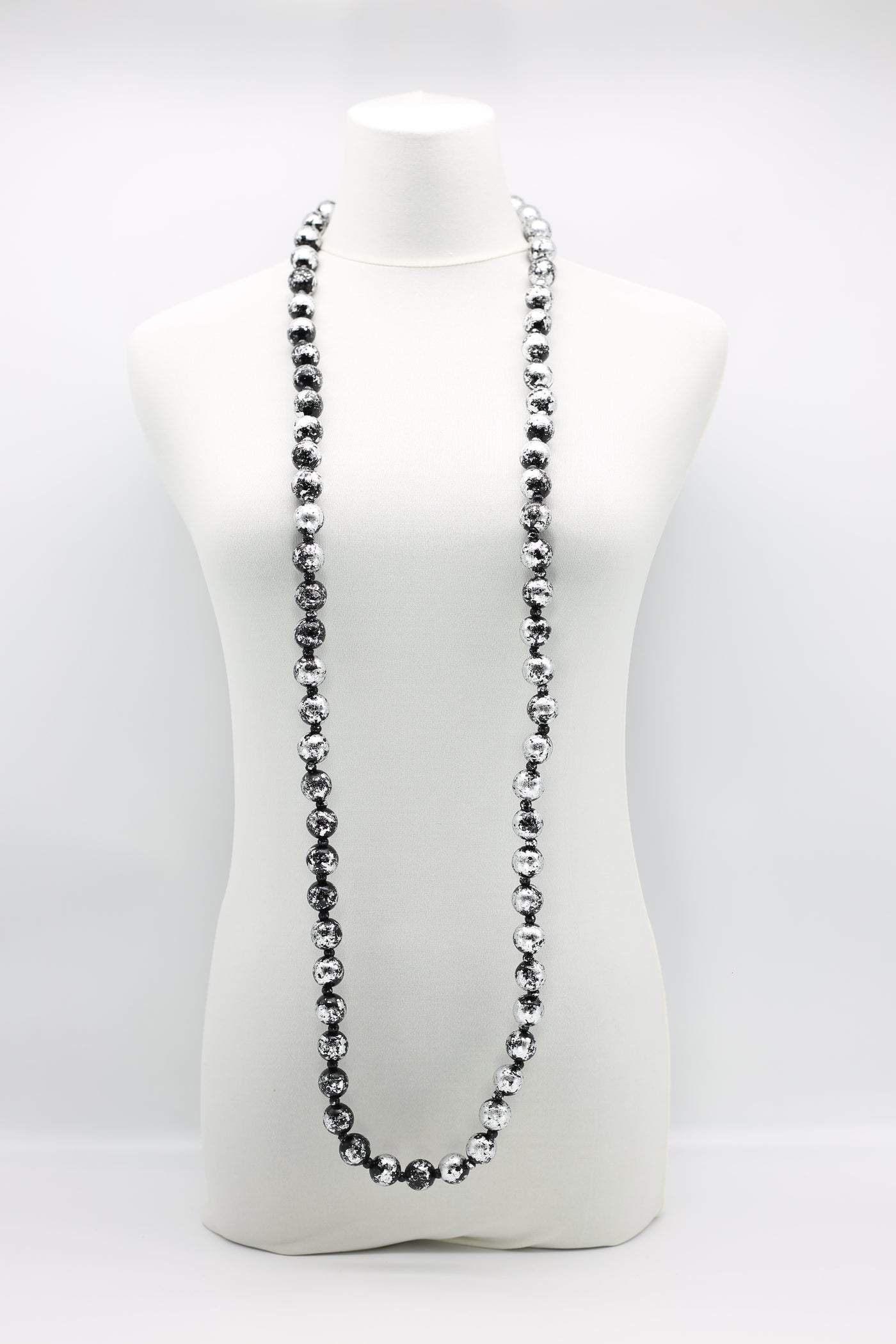 JIANHUI Round wooden bead necklace