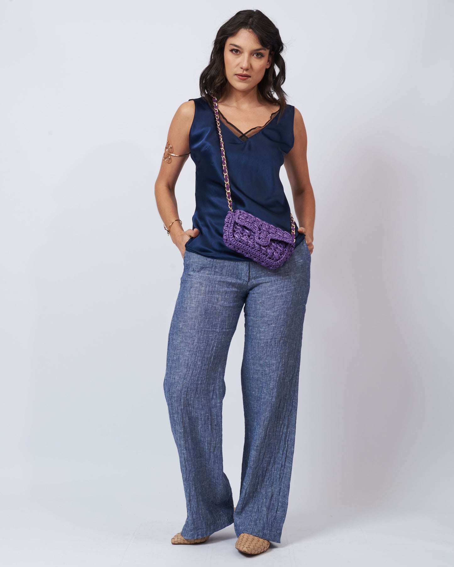 Bacall Linen Pants