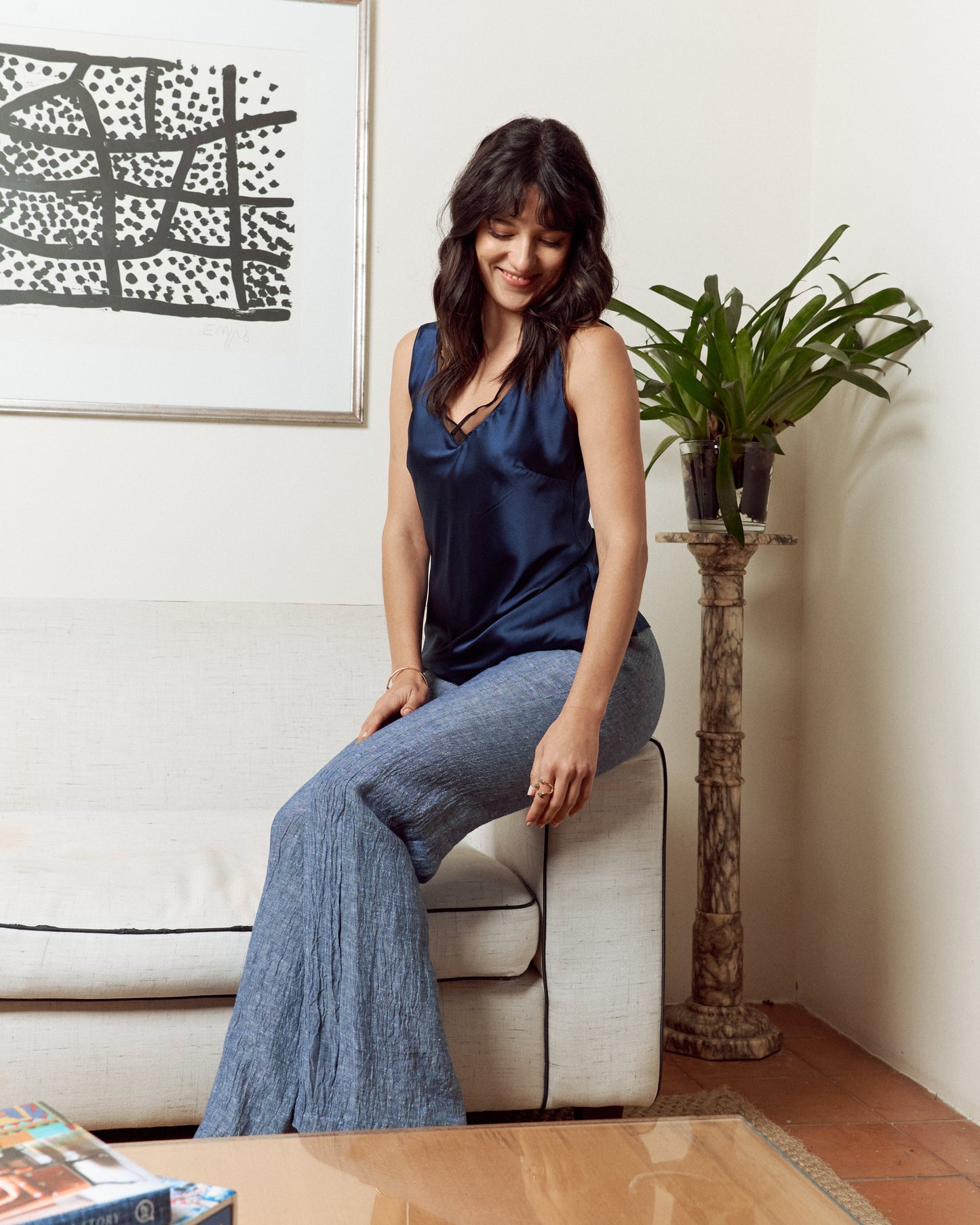 Bacall Linen Pants