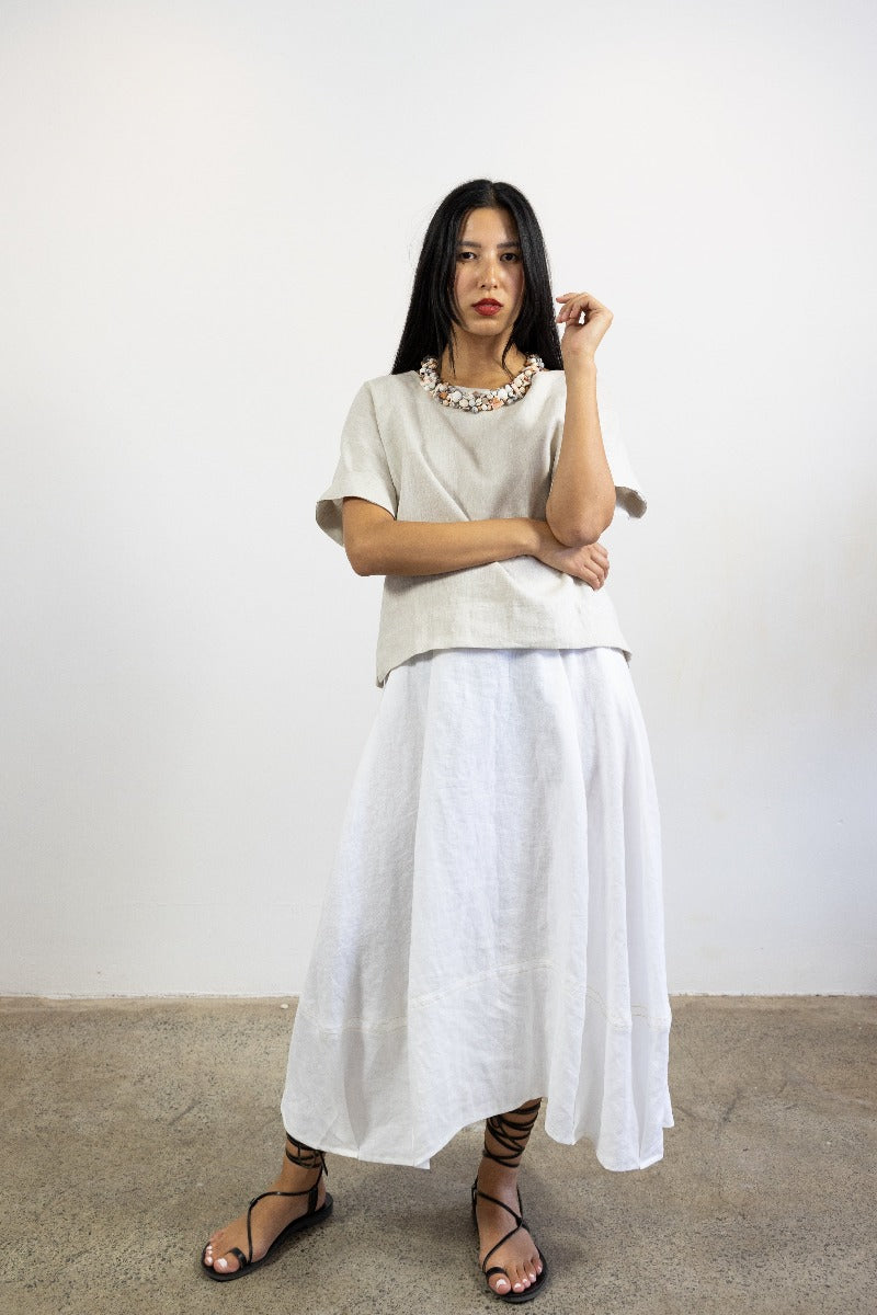 Riley Linen Skirt