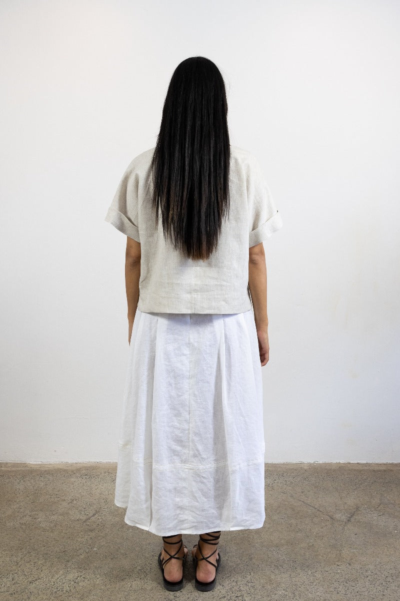 Riley Linen Skirt