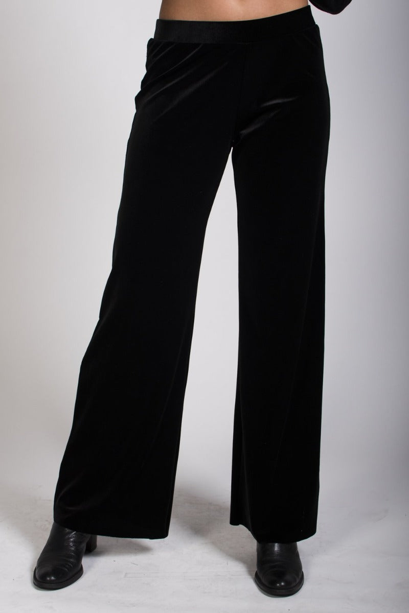 Velvet Pants black