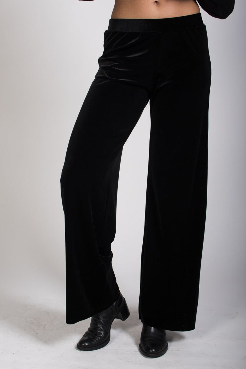 Velvet Pants black