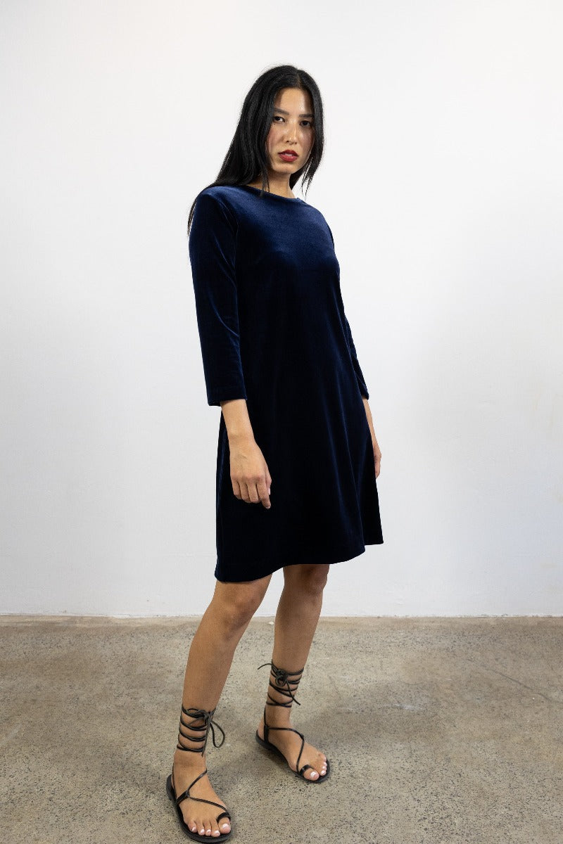 Lucia Velvet Mini Dress