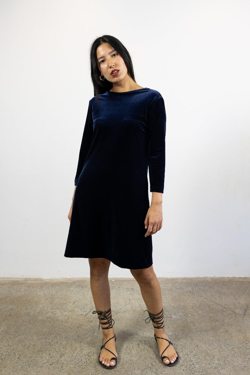 Lucia Velvet Mini Dress