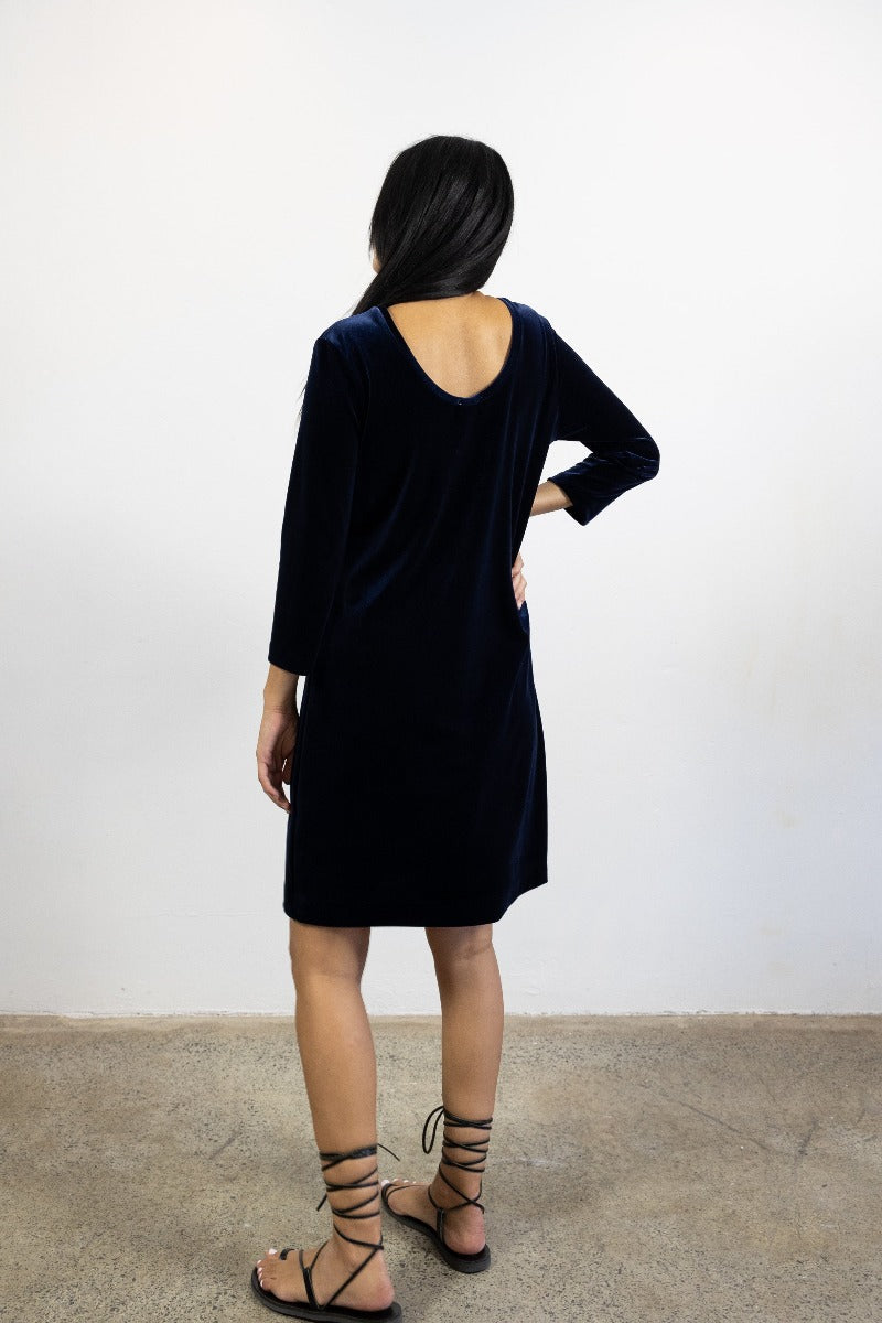 Lucia Velvet Mini Dress