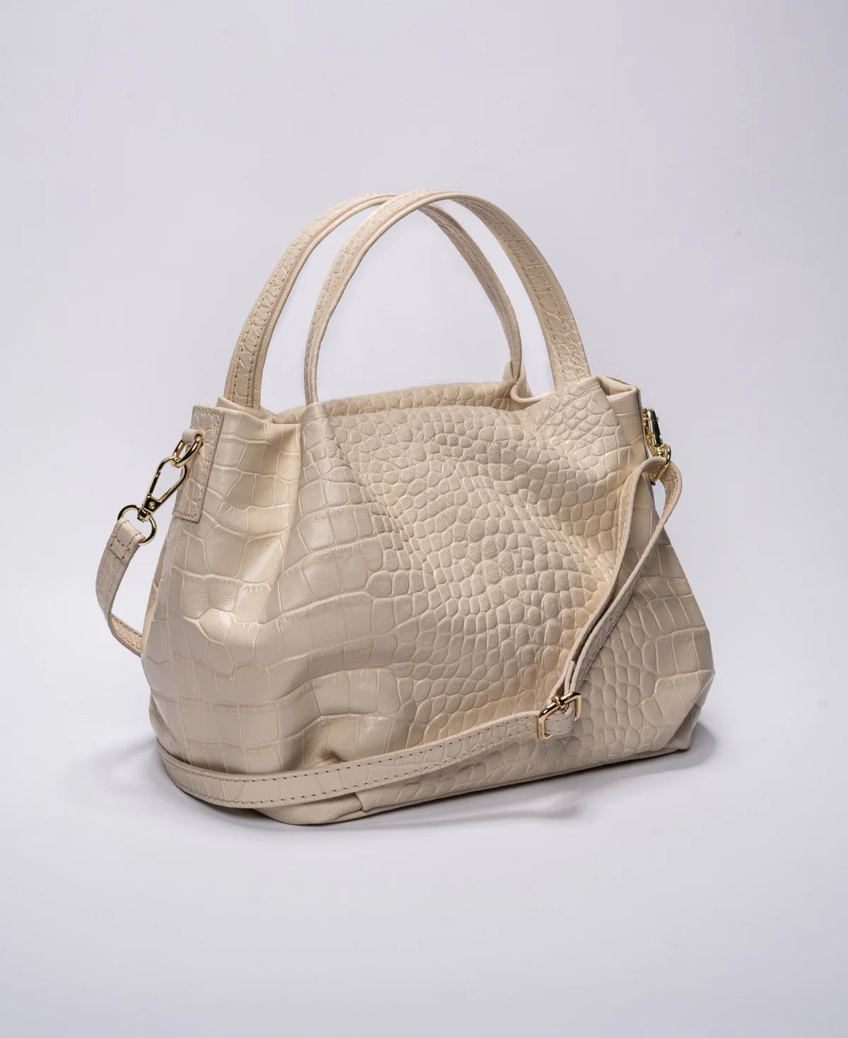 BIDINIS Uffizi mock crocco bag