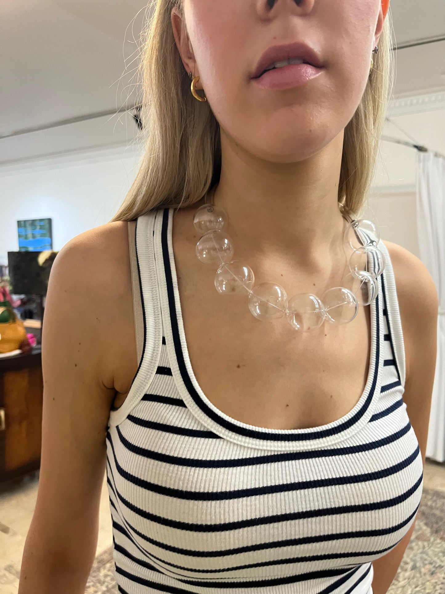 BINI GALLERY Ariel glass necklace