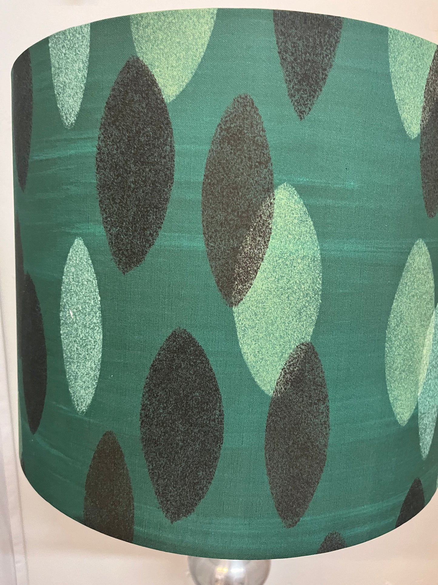 Lamp-ZYNSKA TEXTILES large chrome base/River Stones shade