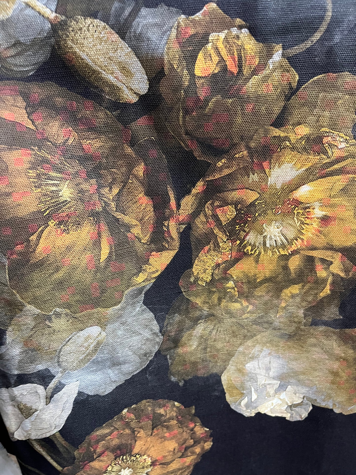 MS CHIEF DESIGNS Sulphur Poppies Pouffe