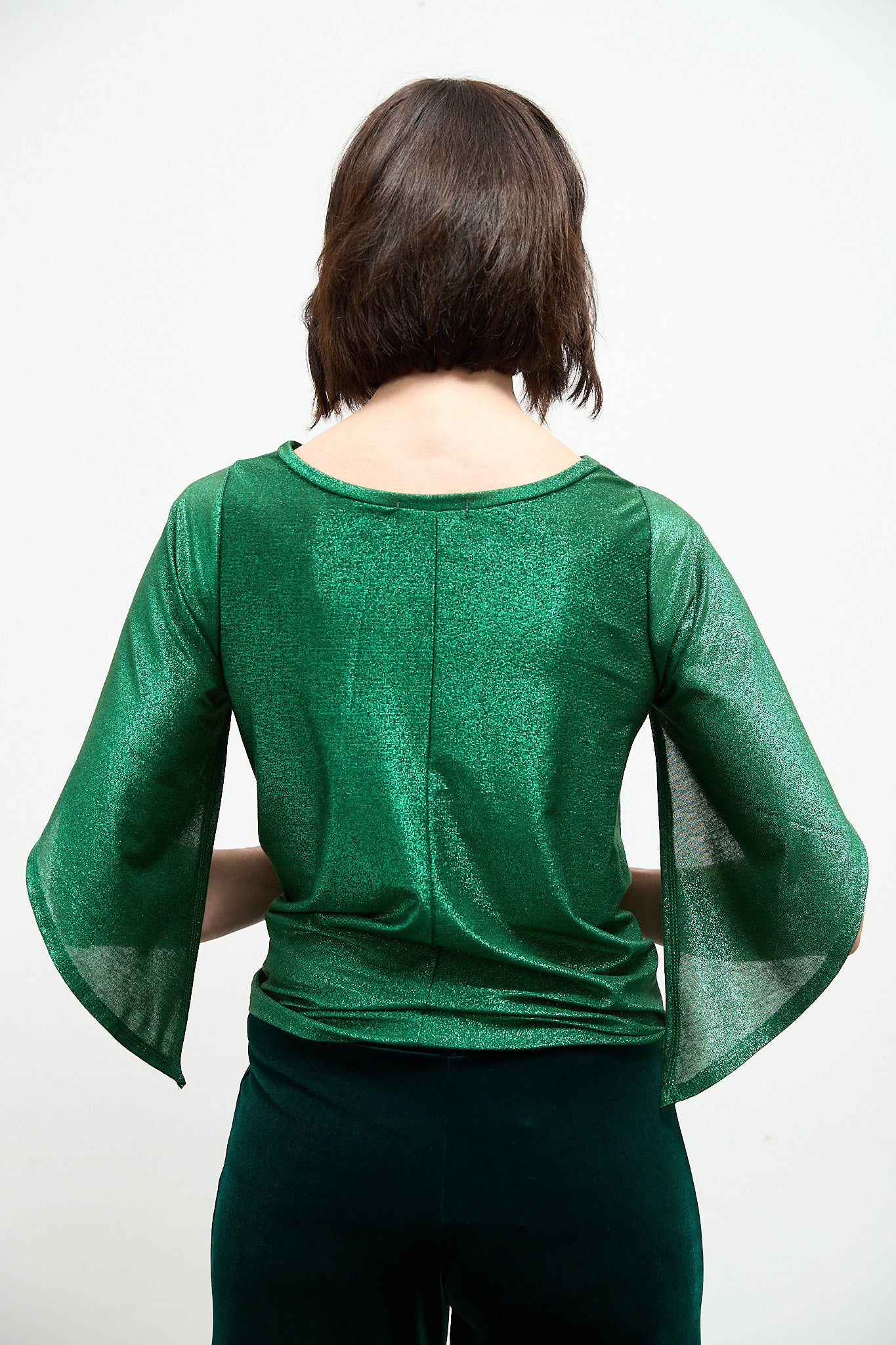 Tokyo wing sleeve top