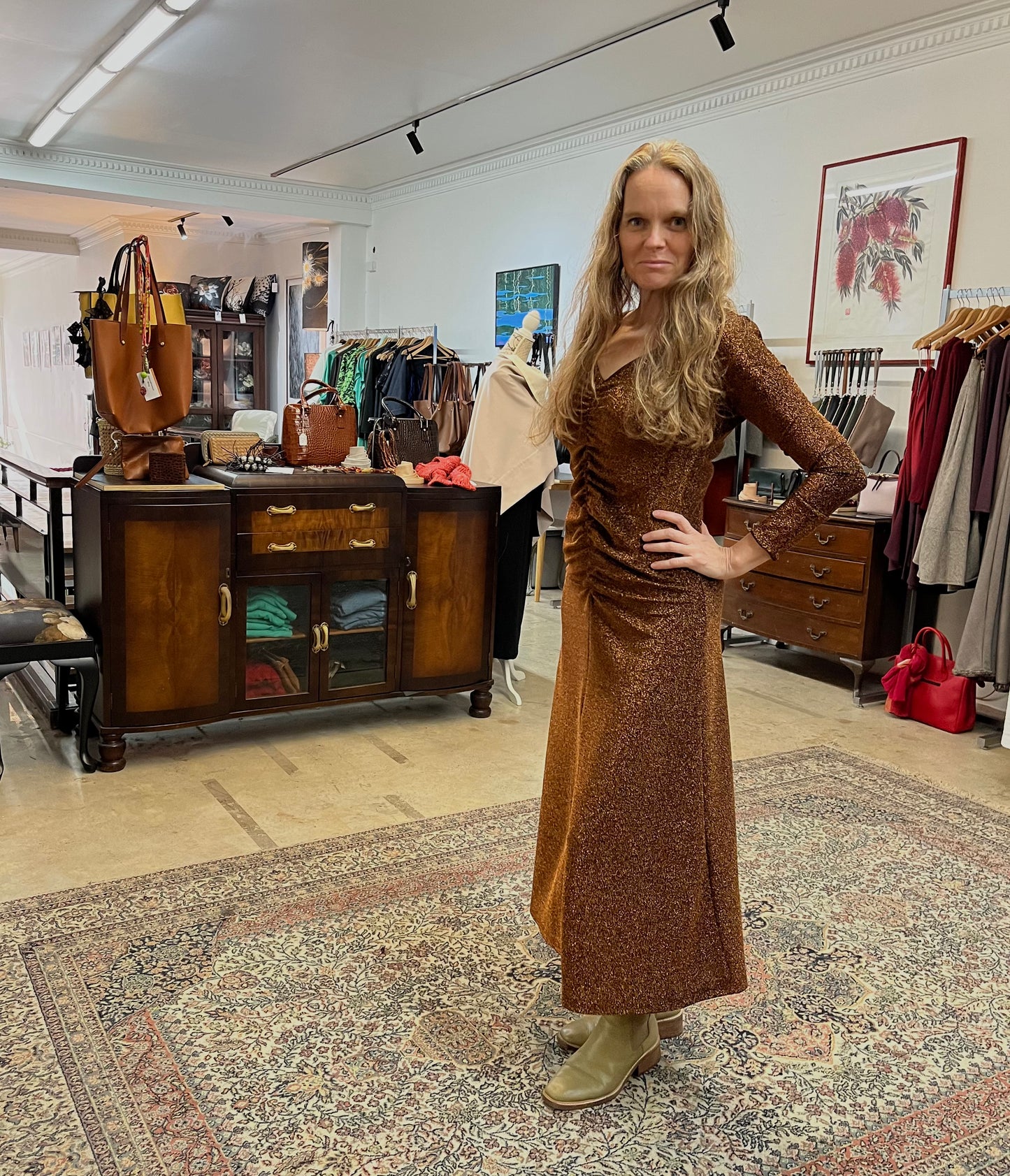 Molly Lurex Dress