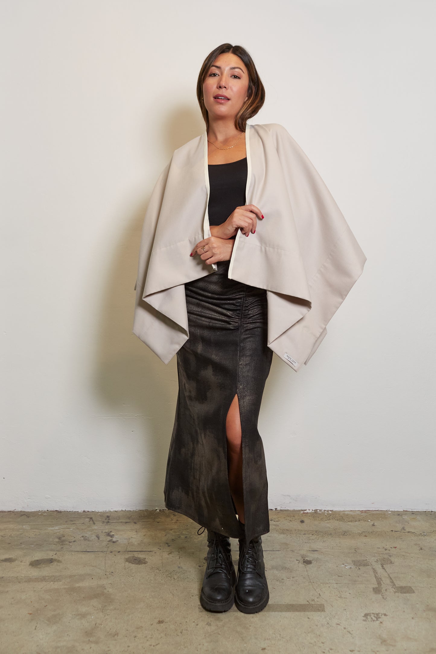 Double-Face Wool Wrap