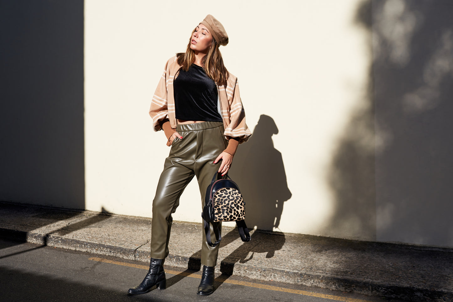 Caterina Leatherette Pants